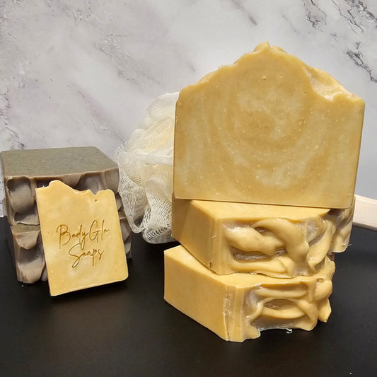 Golden Glo Essential Oil Artisan Soap