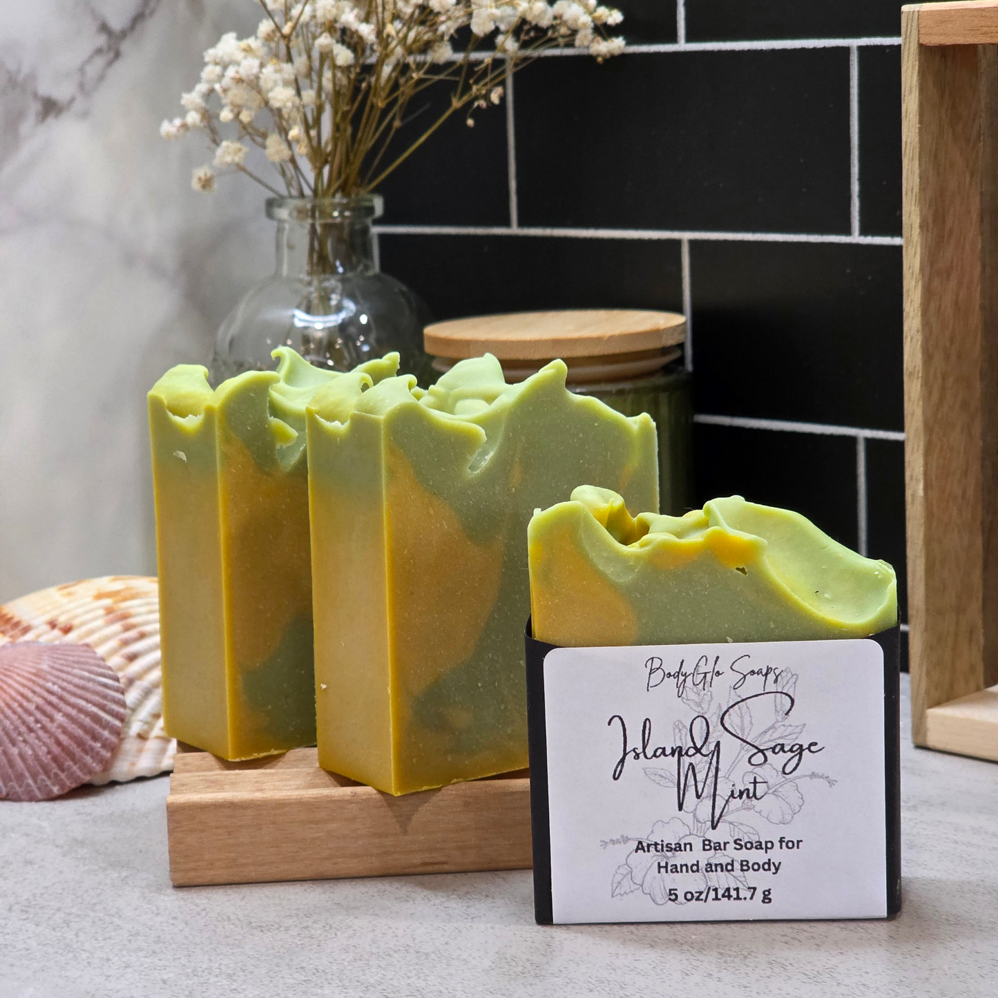 Island Sage Mint Artisan Soap