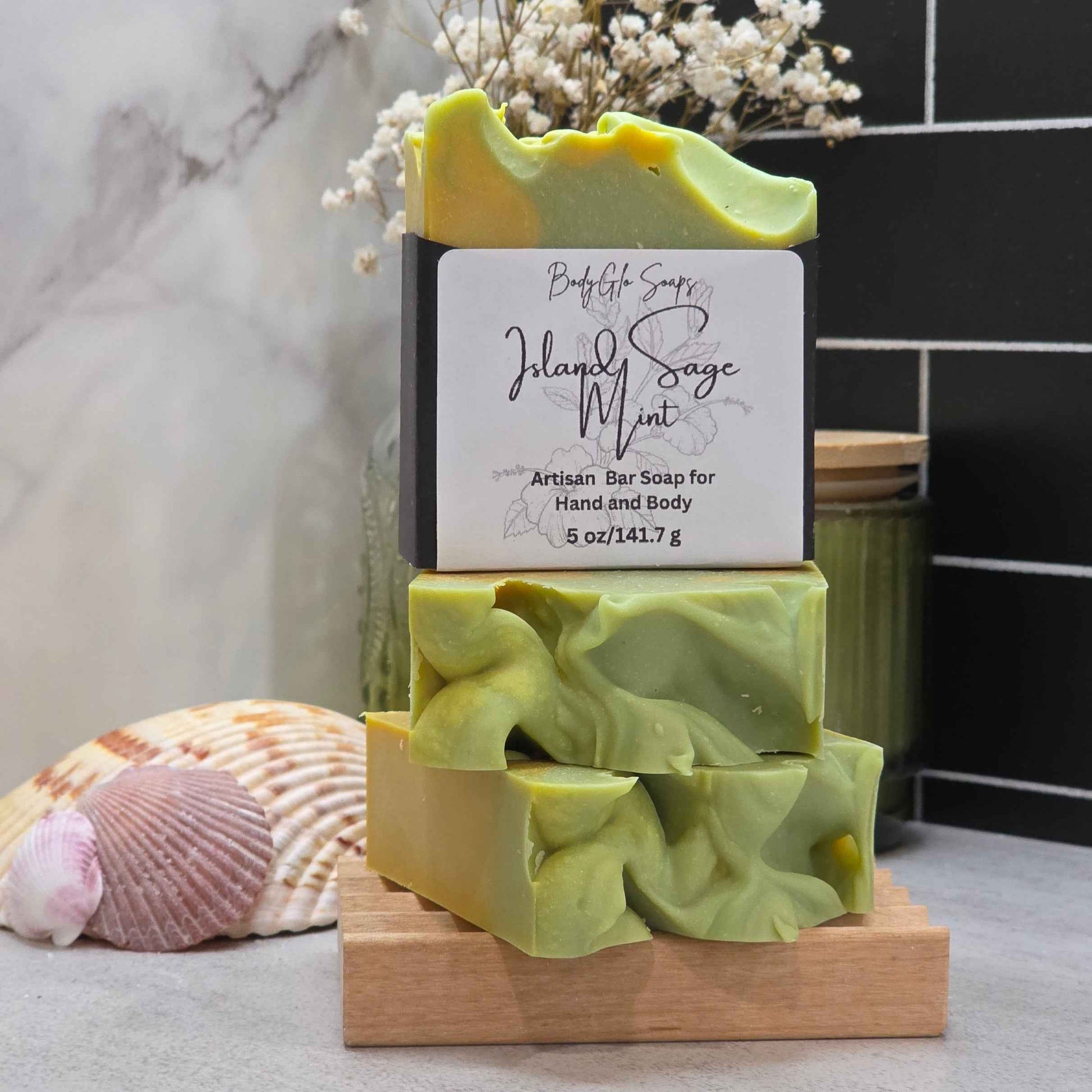 Island Sage Mint Artisan Soap